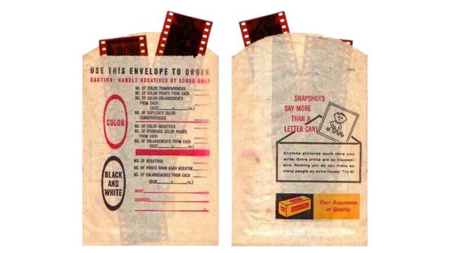 Film negatives ready to convert to digital photos