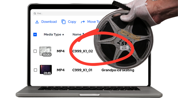 16mm Film to Digital Preserved to the Cloud