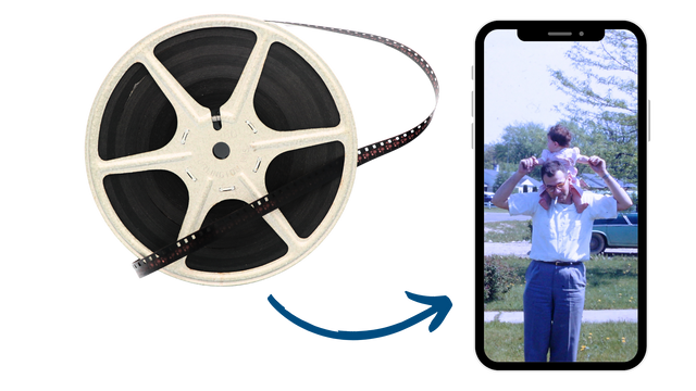 8mm Film to Digital Service