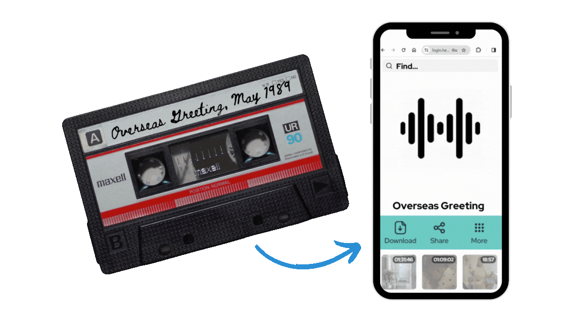 Audio Cassette Tape to Digital Preservation