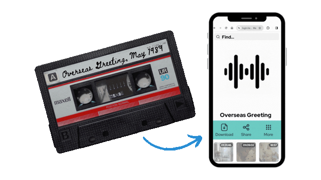 Audio Cassette Tape to Digital Preservation