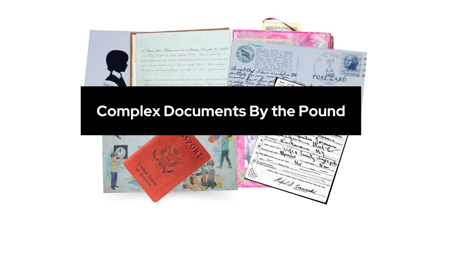 Complex Documents for Scanning By the Pound