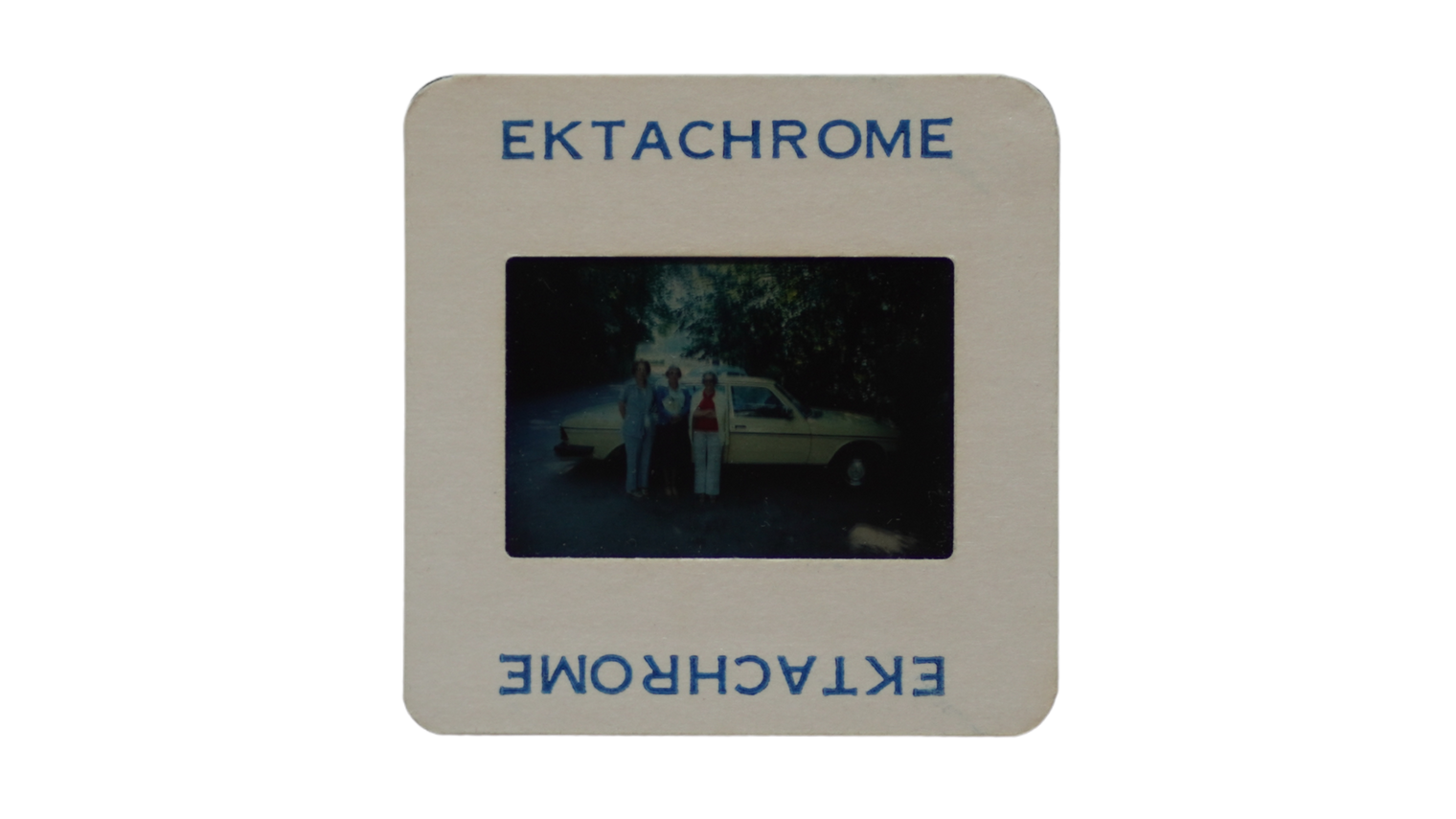 EKTACHROME 35mm Photo Slide with Rounded Corners