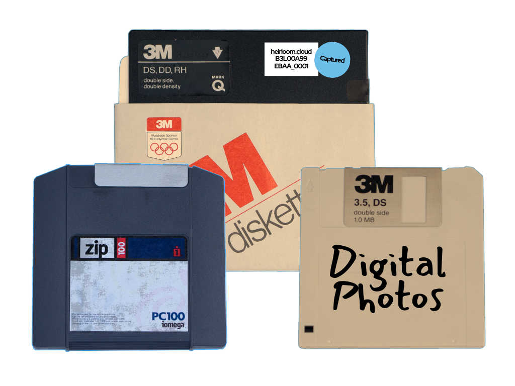 Floppy Disk Transfer Heirloom