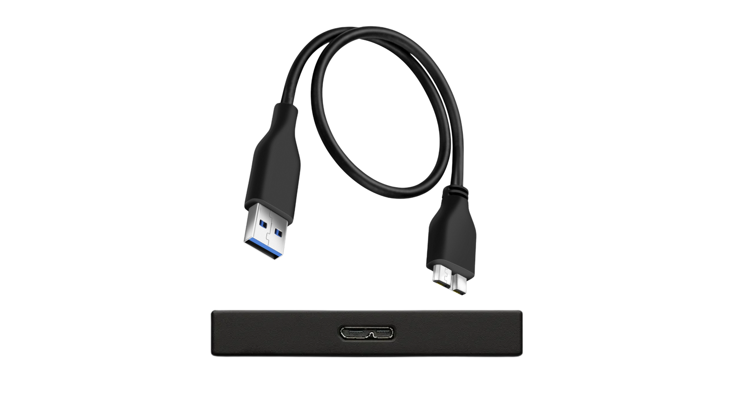 Heirloom External Hard Drive with USB Cable