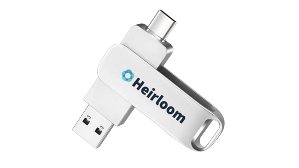Heirloom Flash Drive Backup
