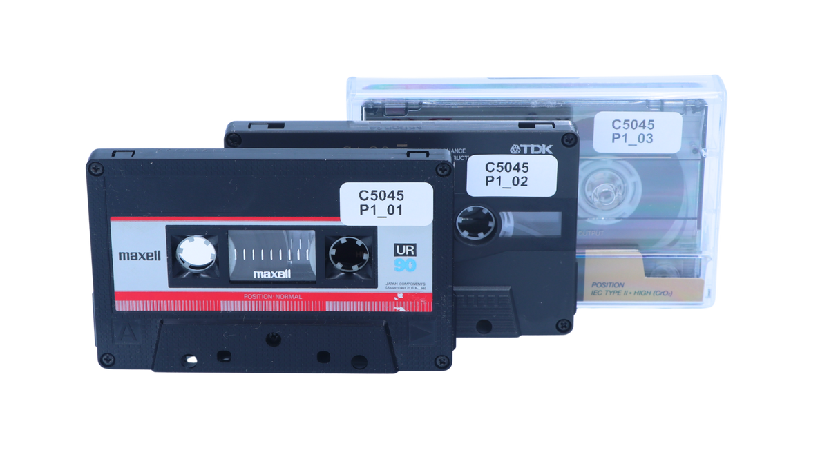 Heirloom Organization for Audio Cassette Tape to Digital