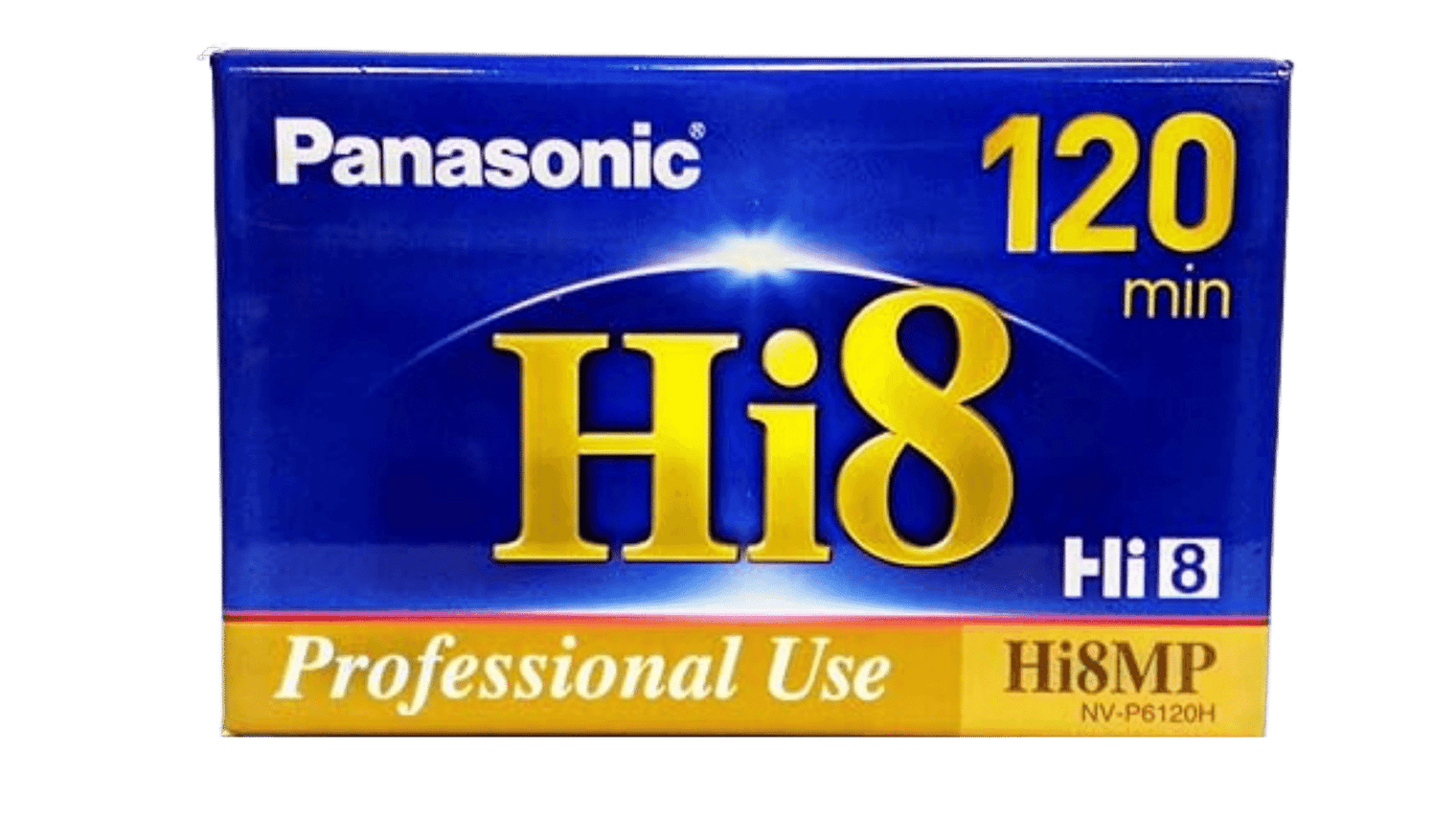 Panasonic NV-P6120H Hi8MP 8mm Tape Cover