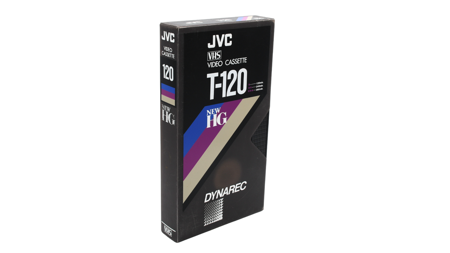 JVC T-120 Dynarec VHS Video Cassette