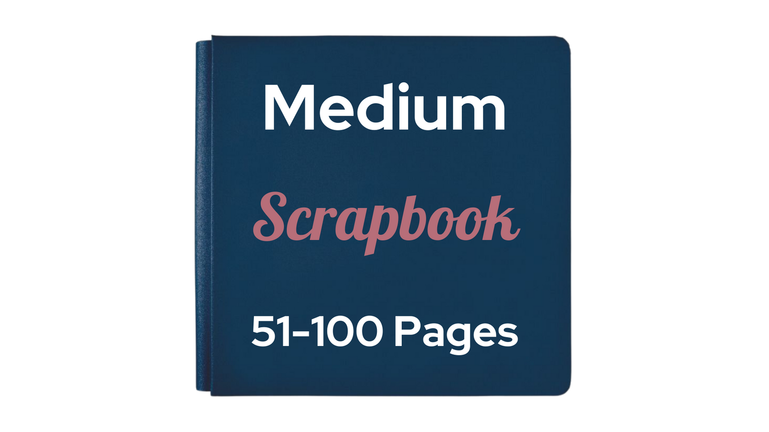 Medium Size Scrapbook