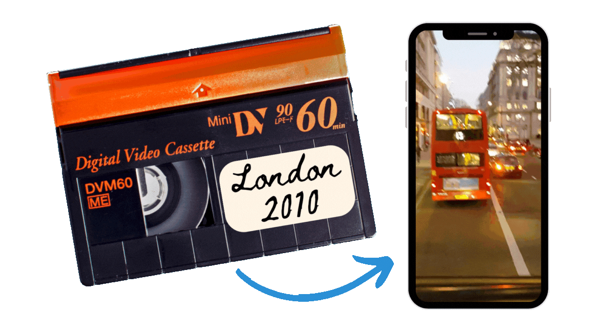 MiniDV Tape to Digital Service