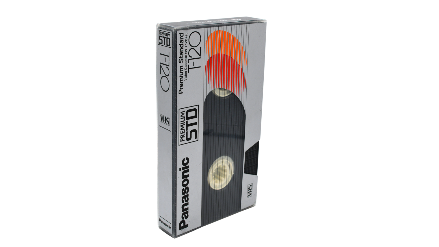 Panasonic T-120 Premium Standard VHS Video Cassette