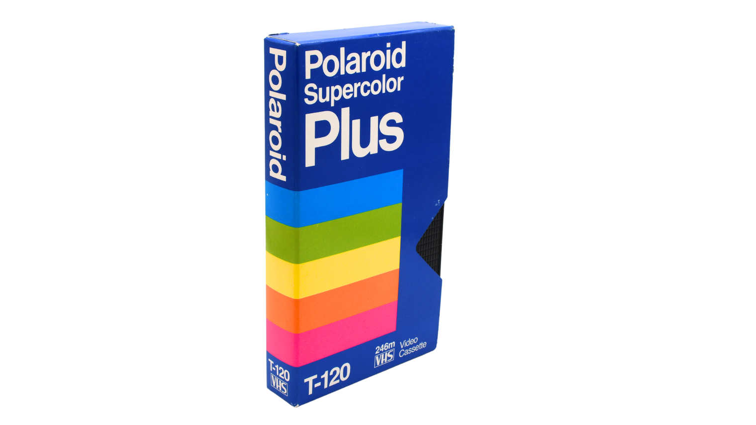 Polaroid T-120 Supercolor Plus VHS Video Cassette