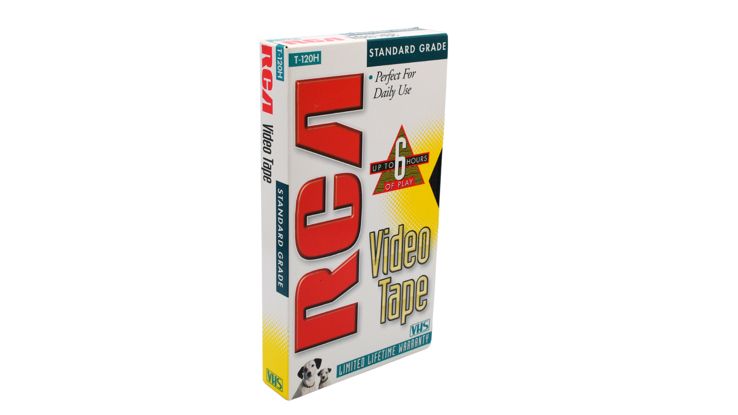 RCA T-120H Standard Grade 6 Hour VHS Video Tape