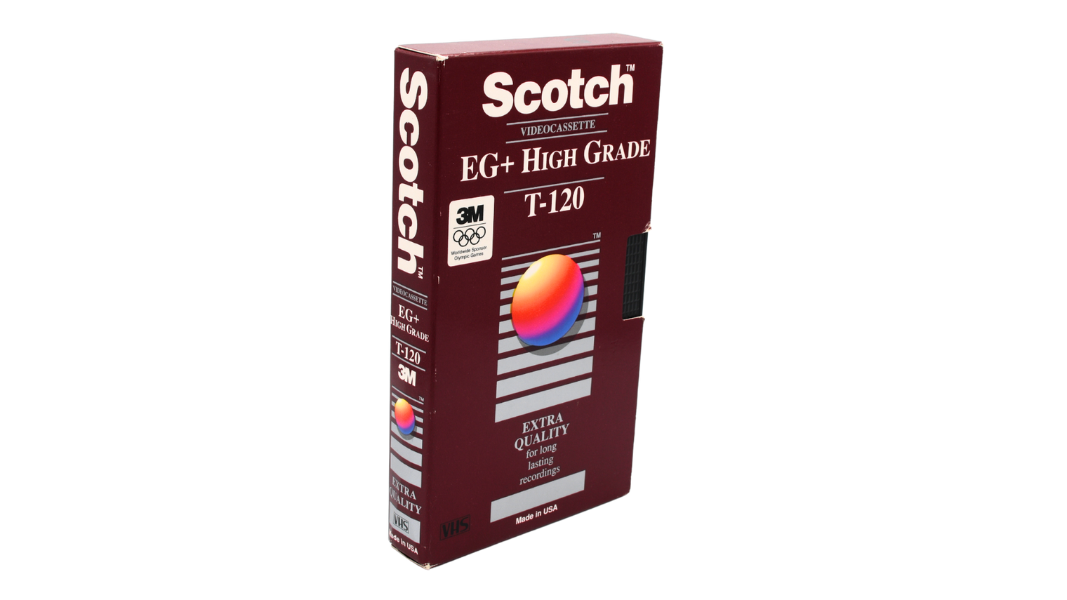 Scotch EG High Grade T-120 VHS Videocassette