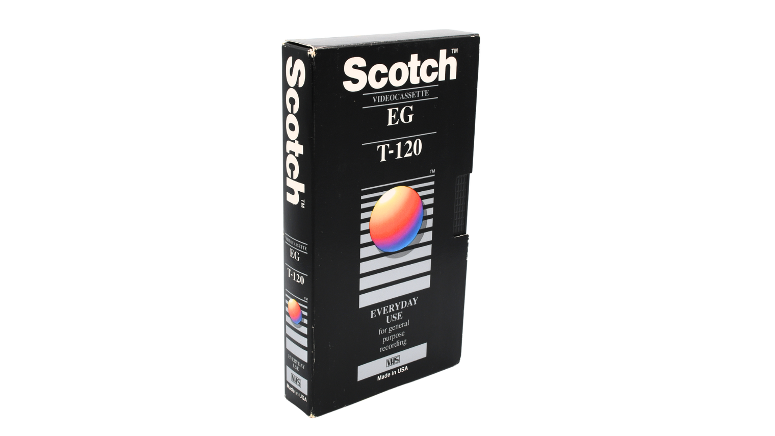 Scotch EG T-120 VHS Videocassette