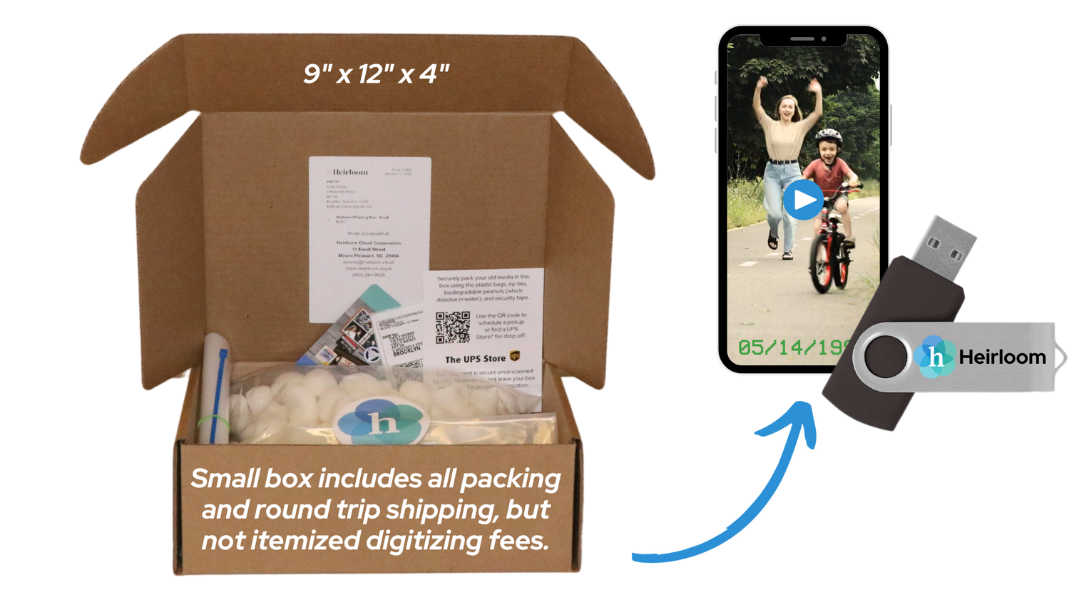 Heirloom Box & USB Bundle