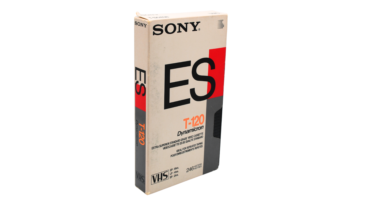 Sony T-120 ES Dynamicron VHS Tape