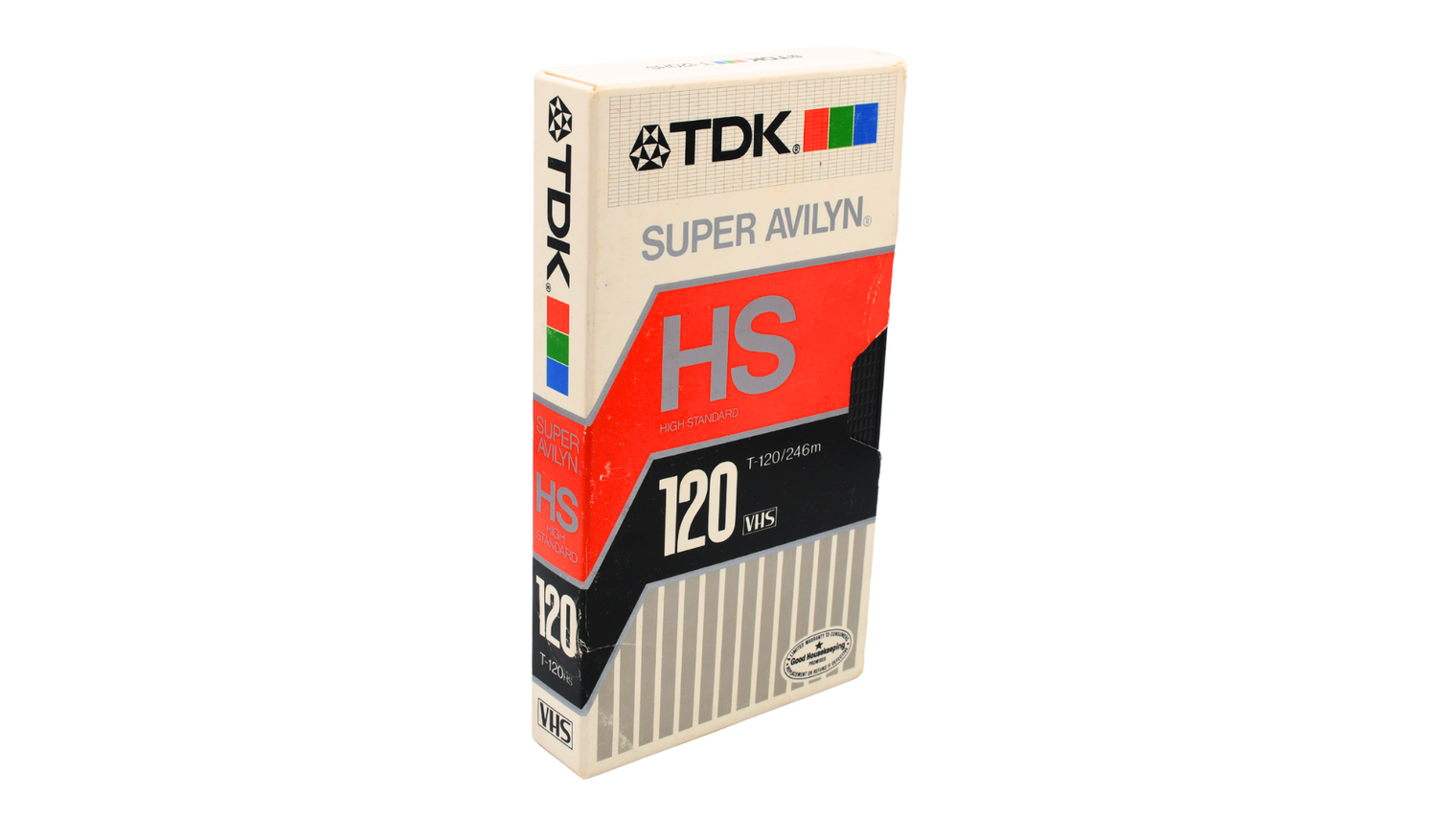 TDK T-120 Super Avilyn VHS Tape