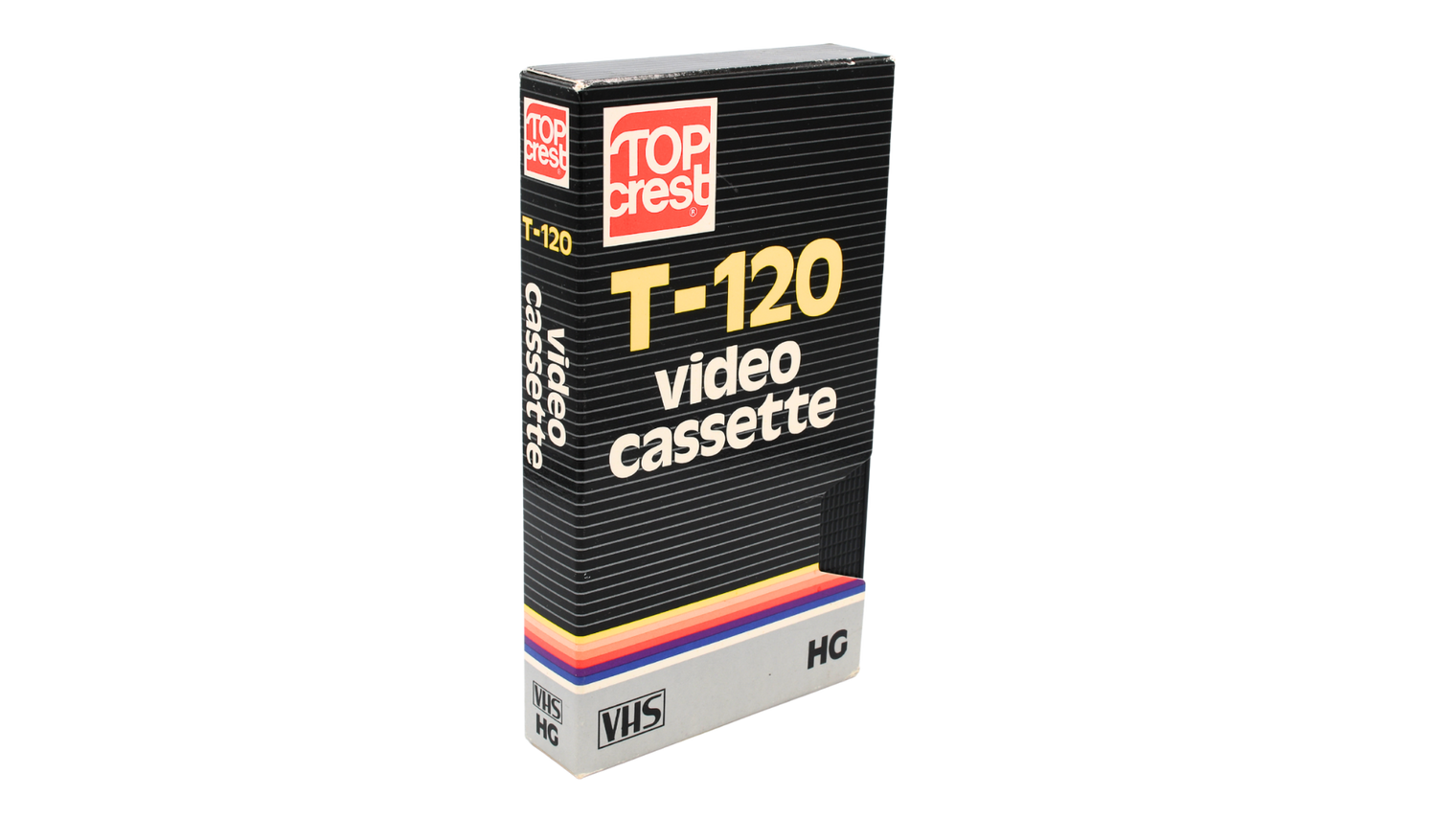 Top Crest T-120 HG VHS Video Cassette