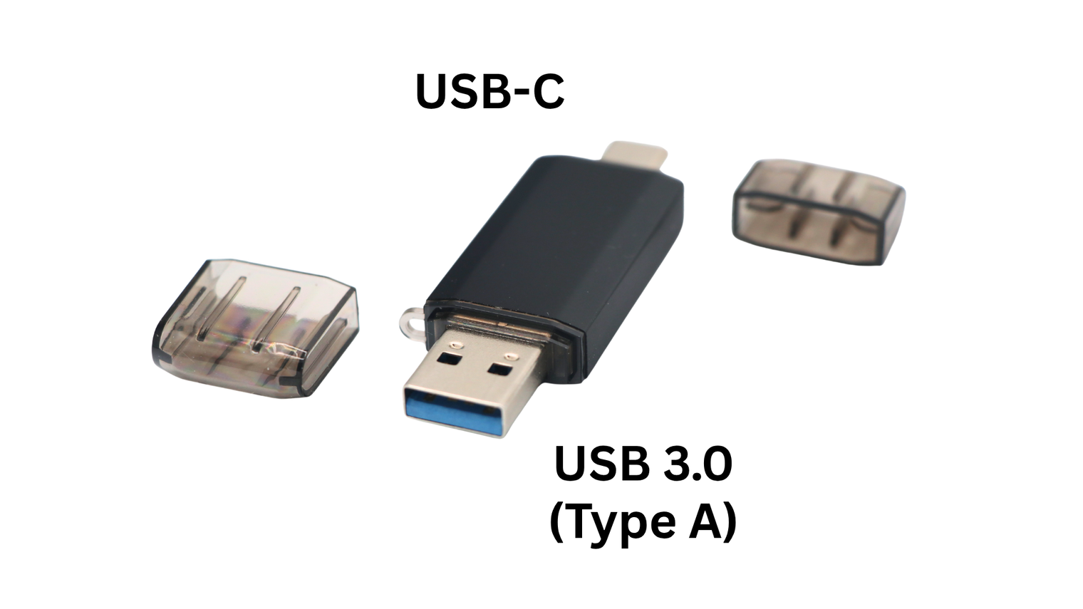 Heirloom Flash Drive for Digital Memories with Type A and Type C