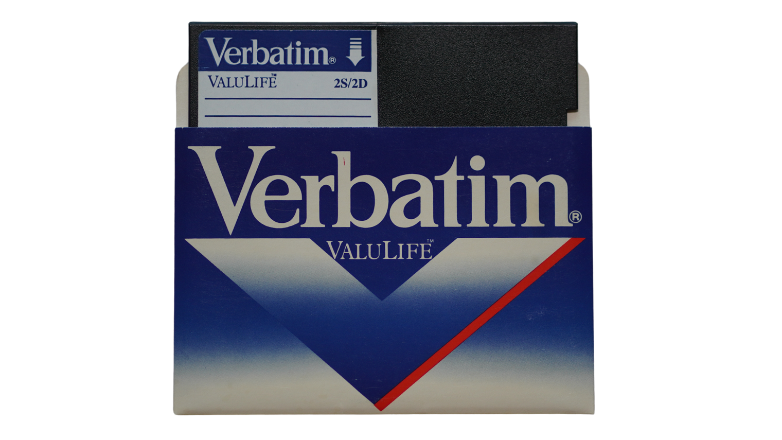 Verbatim VALULIFE 2S2D 5.25 Floppy Disk