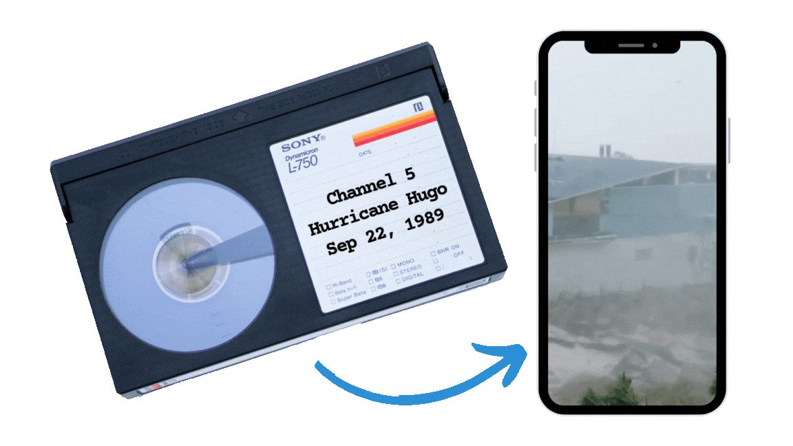 Video Tape to Digal Service