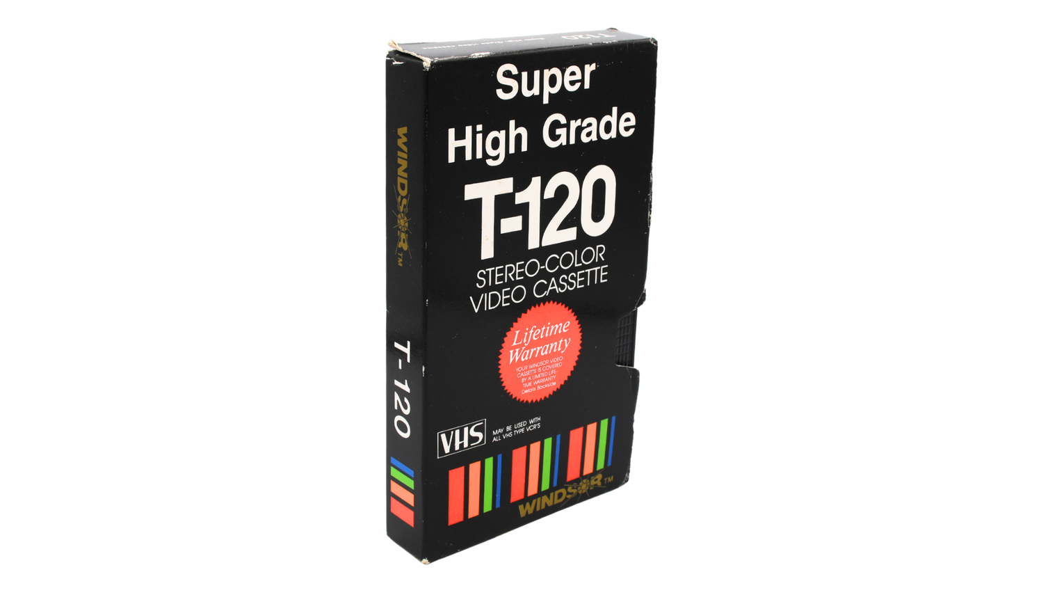 Windsor T-120 VHS Video Cassette