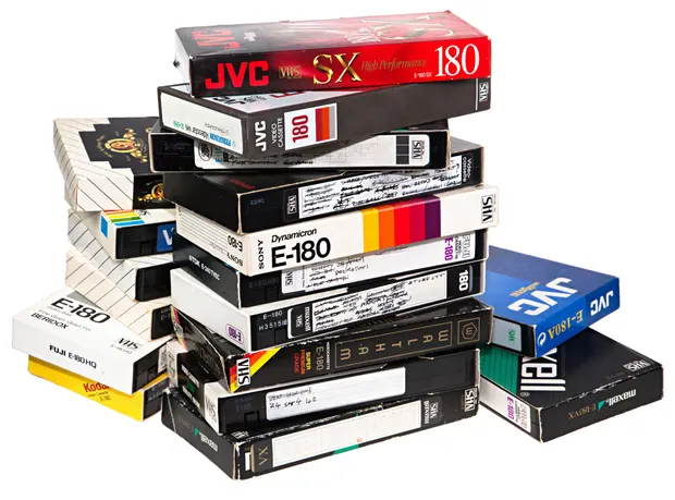 The Decluttering Dilemma: Parting Ways with VHS Tapes