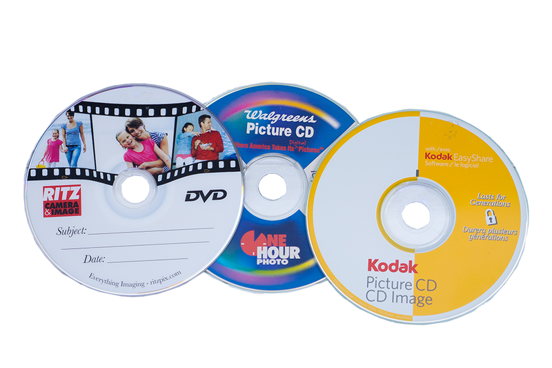 How do I save photos from a damaged Kodak Digitizing disc?