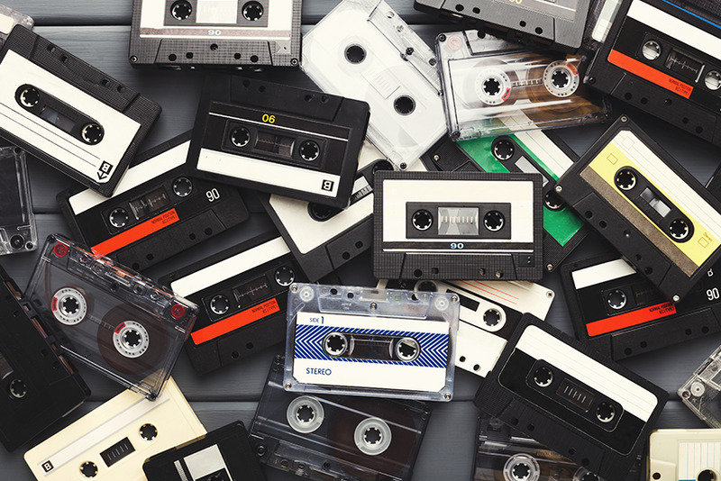 Audio Record: What is a standard size cassette tape?