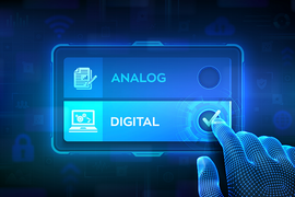 What's the difference between analog & digital?