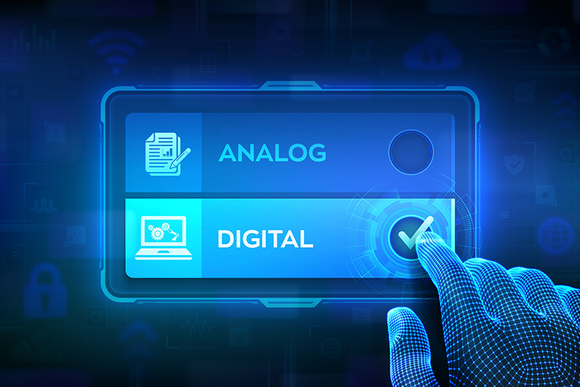 What's the difference between analog & digital?