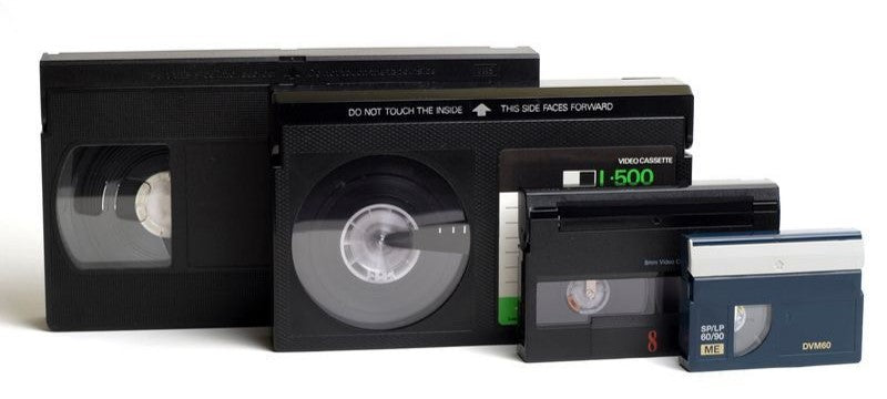Camcorder cassette tapes and devices needing digital conversion