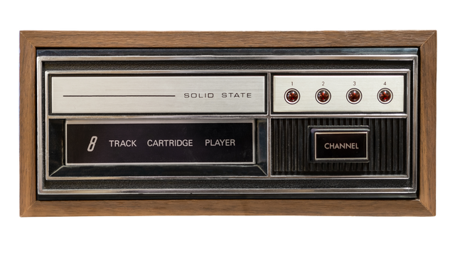 Player for 8 Track Tapes