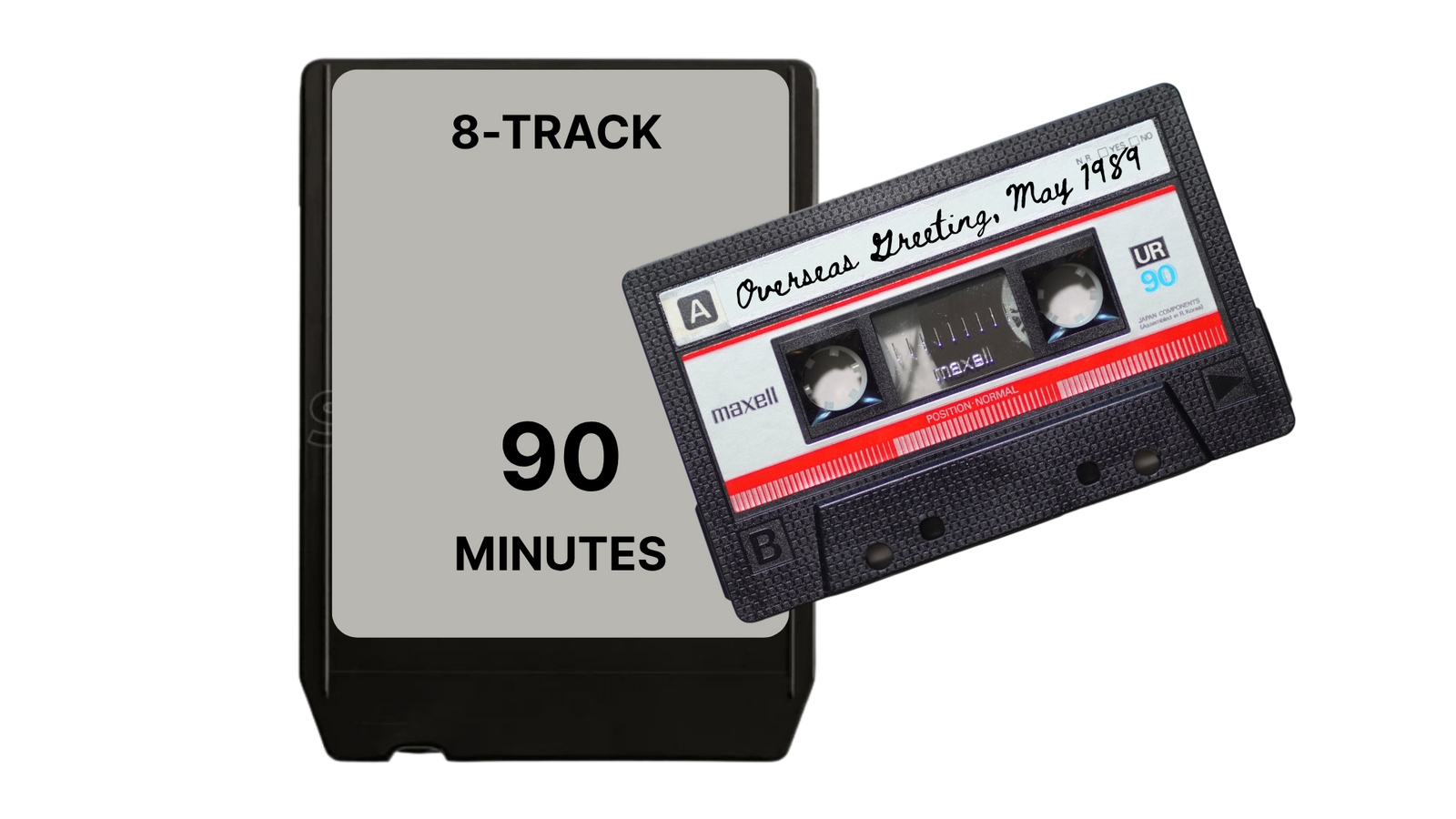 8 track vs cassette​