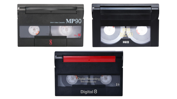 A Comprehensive Guide to Video8, Hi8, and Digital8 Cassette Tapes