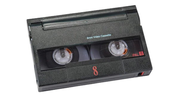 What's an 8mm video cassette tape?