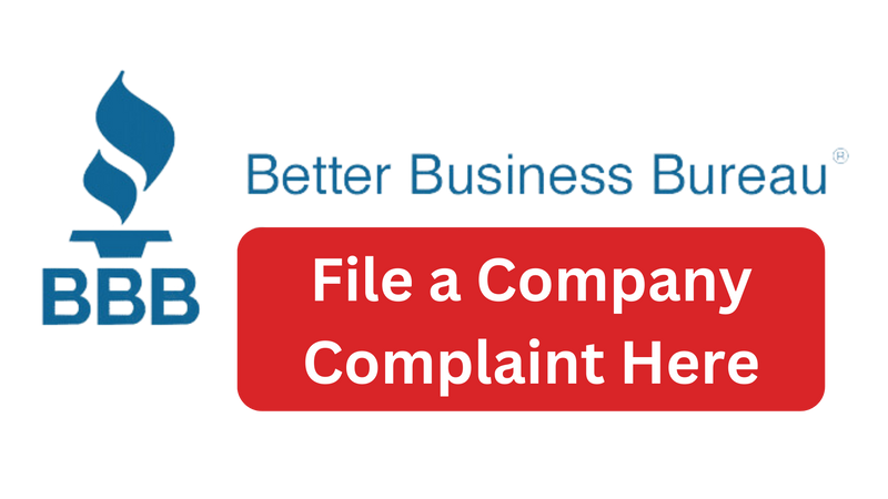 BBB Complaint Button