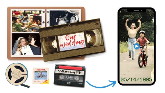 Digitizing Video Tapes, Photos, and Film Reels with Heirloom