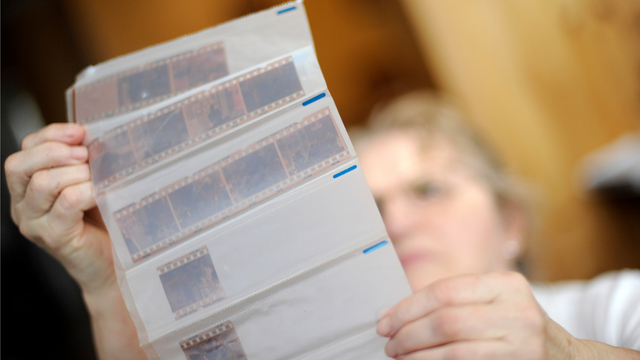 Photo Negatives Before Digitization