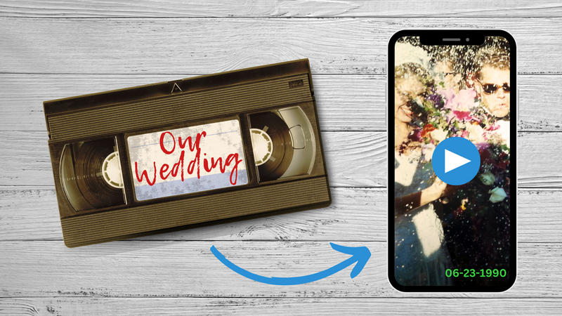 Digitize Wedding Video