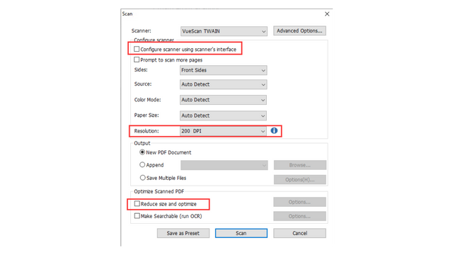 Adjusting DPI settings in photo editing software