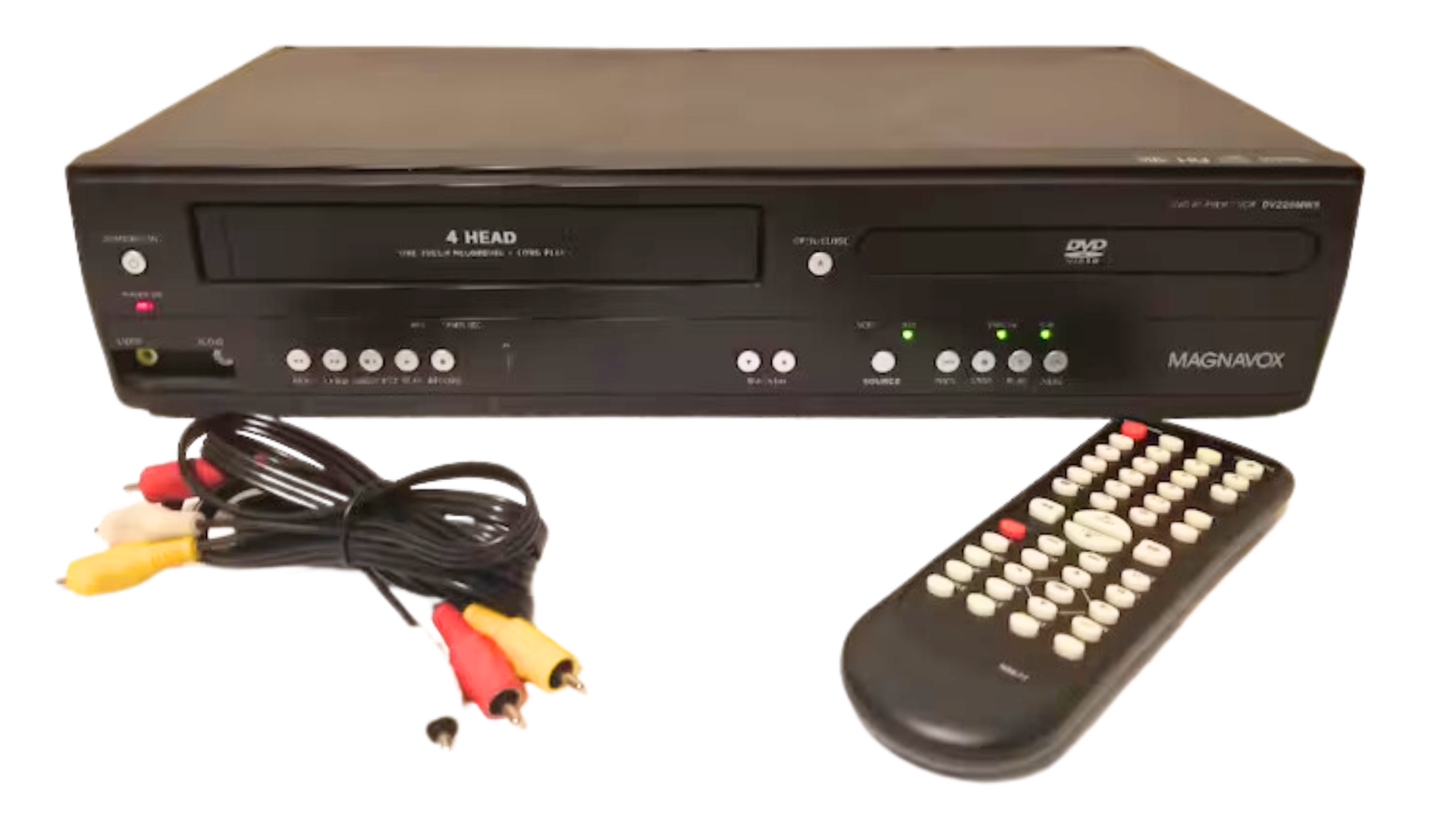 Magnavox DV220MW9 DVD/VHS Combo Player VCR Recorder newest W/ Blank Tape No Remote