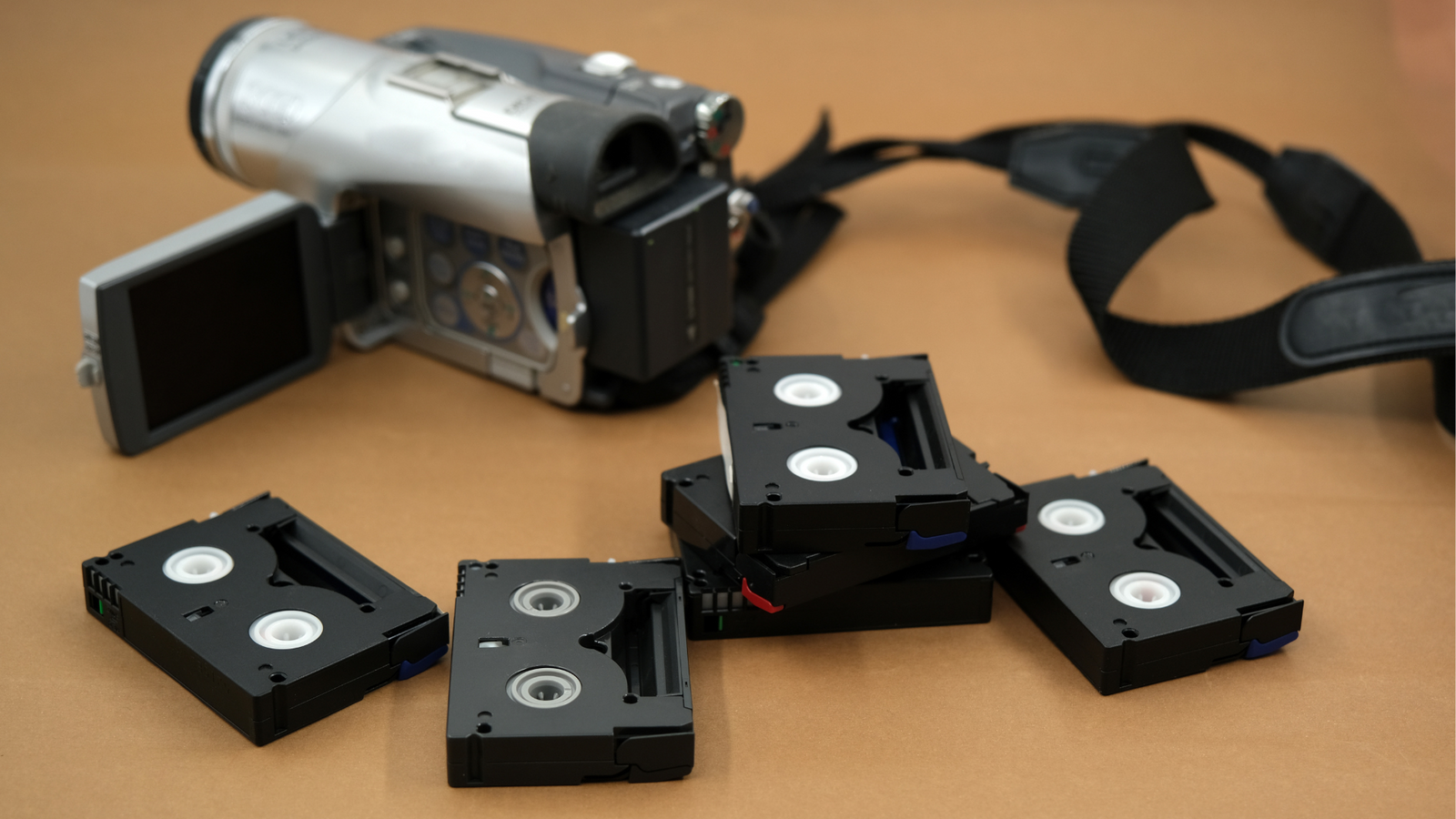 MiniDV tapes and camcorder needing digital conversion