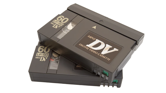 MiniDV tapes needing digital conversion
