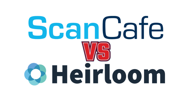 ScanCafe vs Heirloom