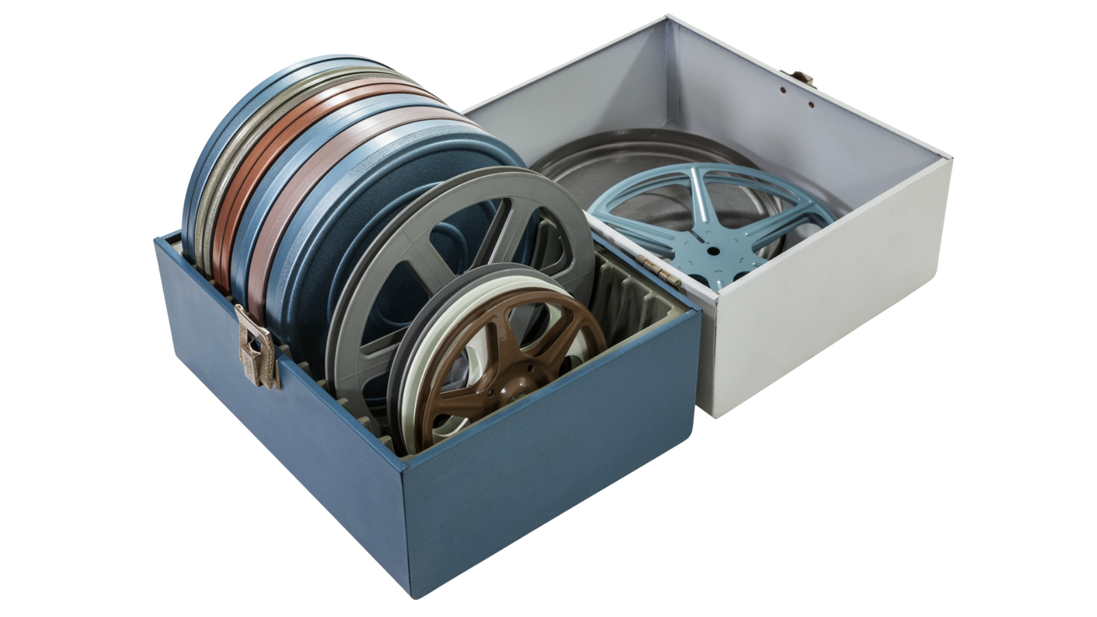 Super 8 Film Reels Ready for Digital Conversion