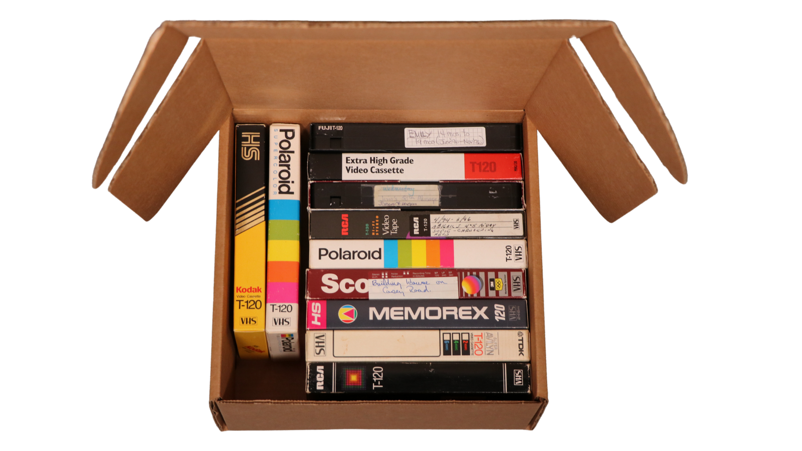 Convert VHS tapes to digital using professional video transfer service