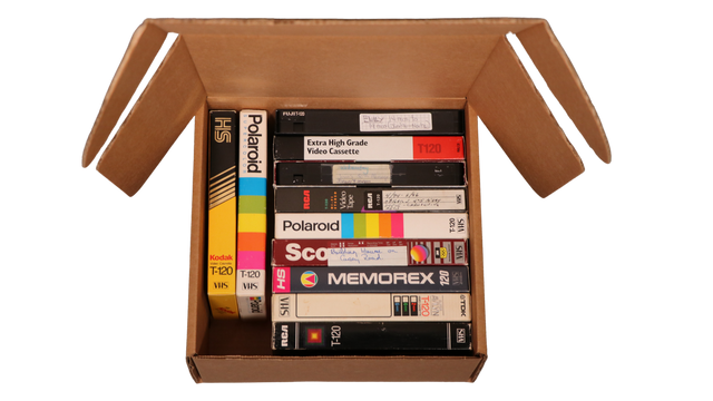 Convert VHS tapes to digital using professional video transfer service